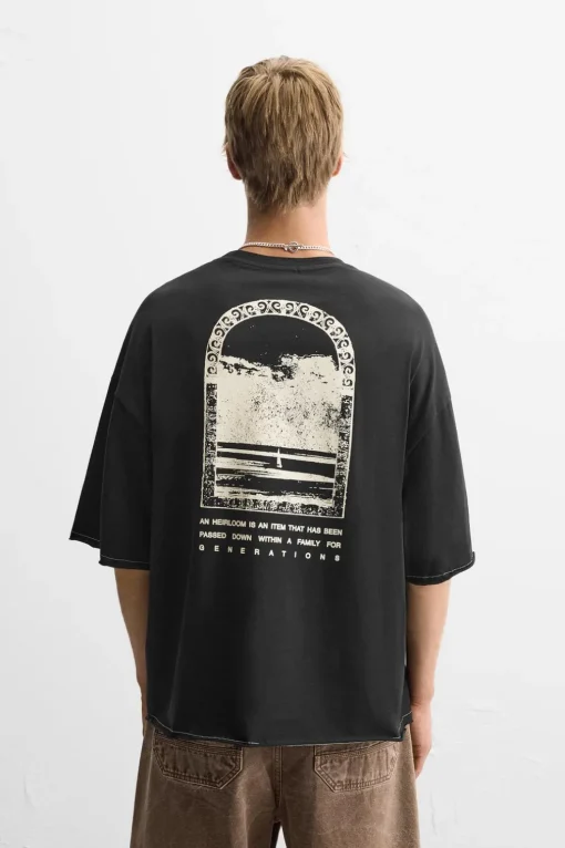CAMISETA ESTAMPADO COMBINADO