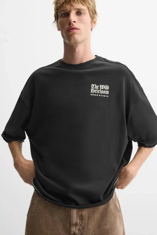 CAMISETA ESTAMPADO COMBINADO