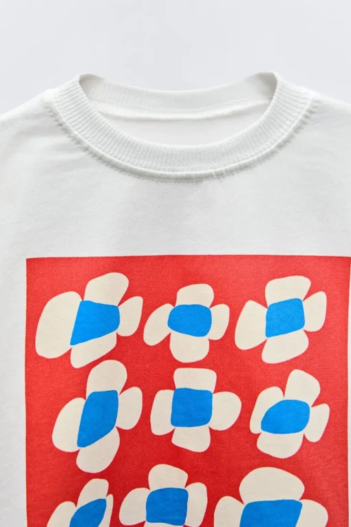 CAMISETA ESTAMPADO FLORES