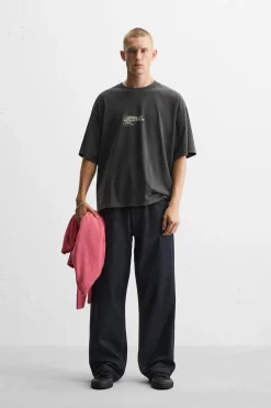 CAMISETA ESTAMPADO LAVADO