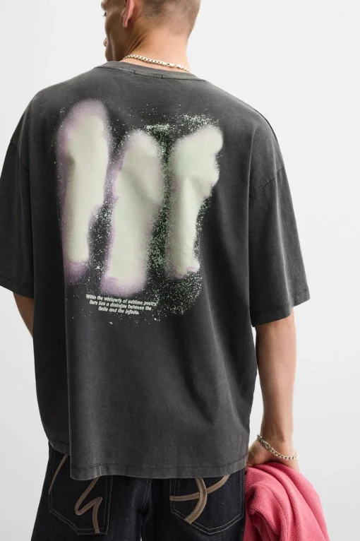 CAMISETA ESTAMPADO LAVADO