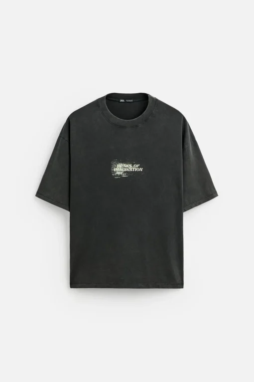 CAMISETA ESTAMPADO LAVADO