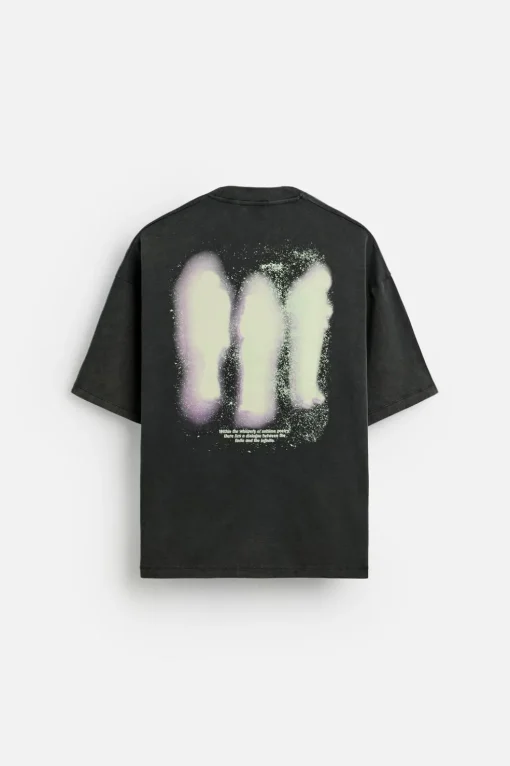 CAMISETA ESTAMPADO LAVADO
