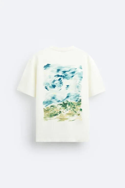 CAMISETA ESTAMPADO PAISAJE