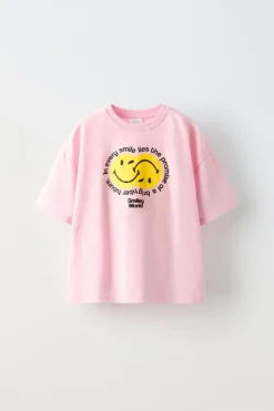 CAMISETA ESTAMPADO RELIEVE SMILEYWORLD ®
