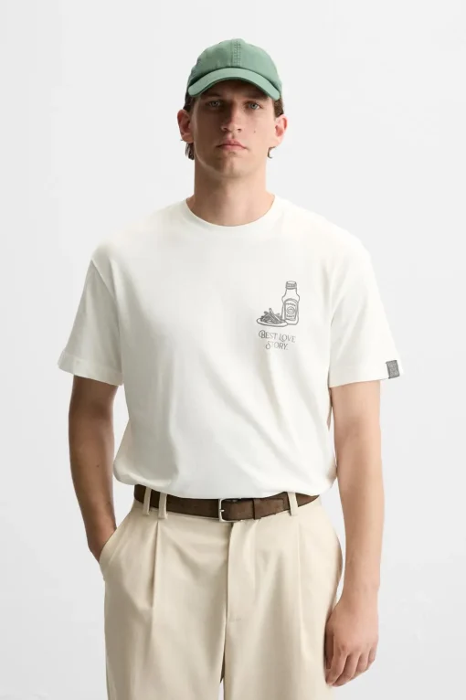 CAMISETA ESTAMPADO RELIEVE