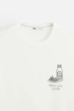 CAMISETA ESTAMPADO RELIEVE