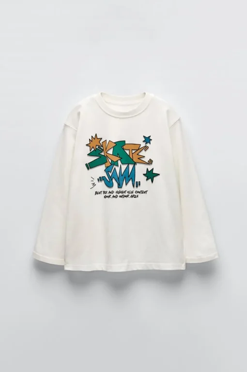 CAMISETA ESTAMPADO SKATER