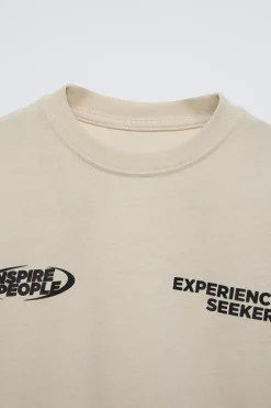 CAMISETA ESTAMPADO TEXTO