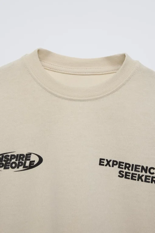 CAMISETA ESTAMPADO TEXTO