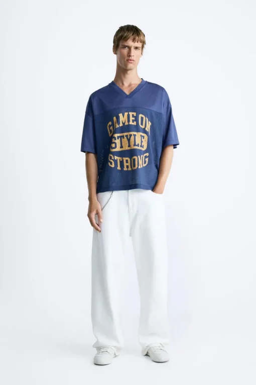 CAMISETA ESTRUCTURA RED TEXTO