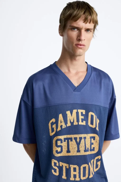 CAMISETA ESTRUCTURA RED TEXTO