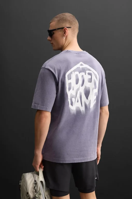 CAMISETA GRÁFICOS COMBINADOS