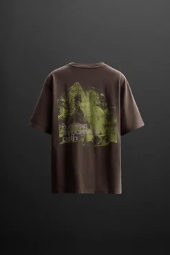 CAMISETA GRÁFICOS COMBINADOS