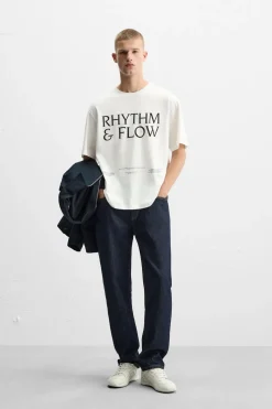CAMISETA LAVADA TEXTOS