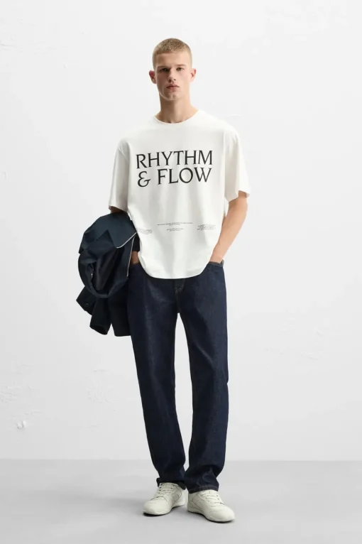 CAMISETA LAVADA TEXTOS