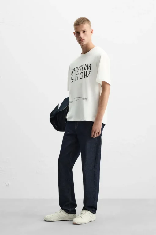 CAMISETA LAVADA TEXTOS