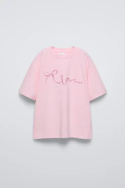 CAMISETA LAZO BORDADO