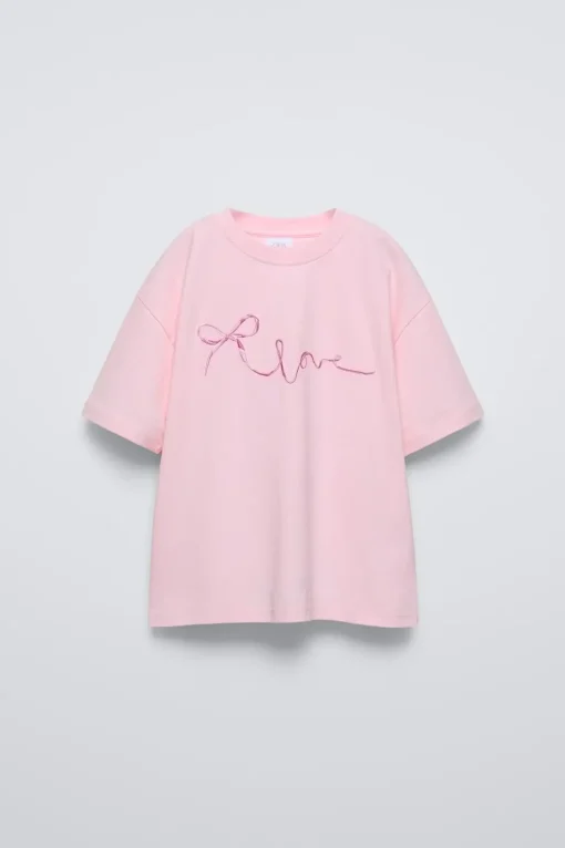 CAMISETA LAZO BORDADO