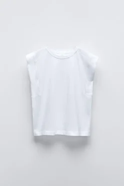 CAMISETA LISA PESTAÑA