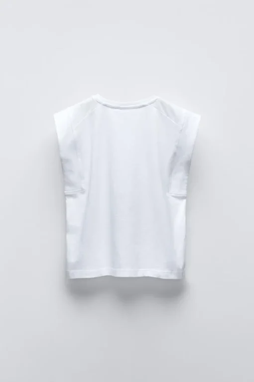 CAMISETA LISA PESTAÑA