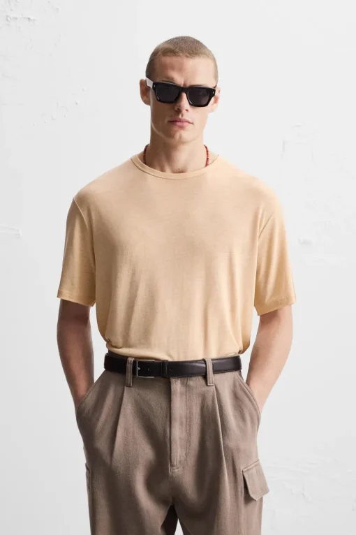 CAMISETA LYOCELL - LINO