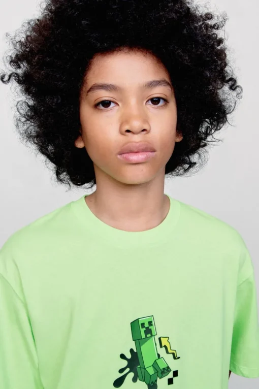 CAMISETA MINECRAFT © MOJANG AB. ™