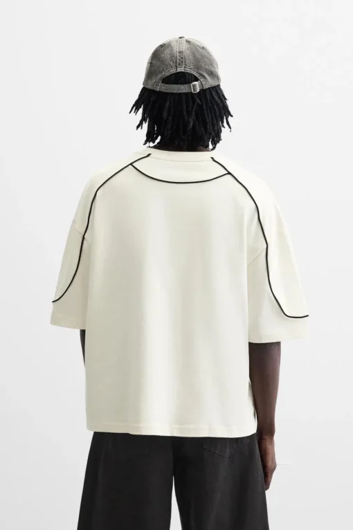 CAMISETA NÚMERO CONTRASTE