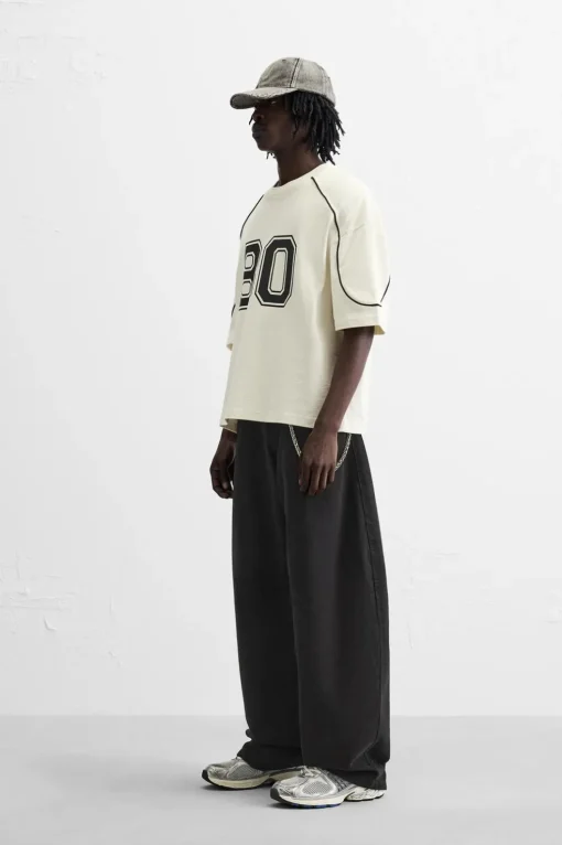 CAMISETA NÚMERO CONTRASTE