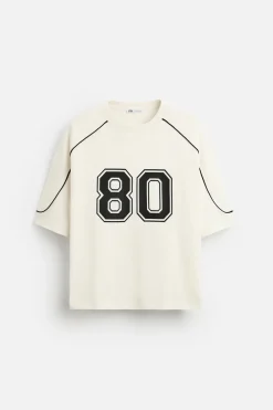 CAMISETA NÚMERO CONTRASTE