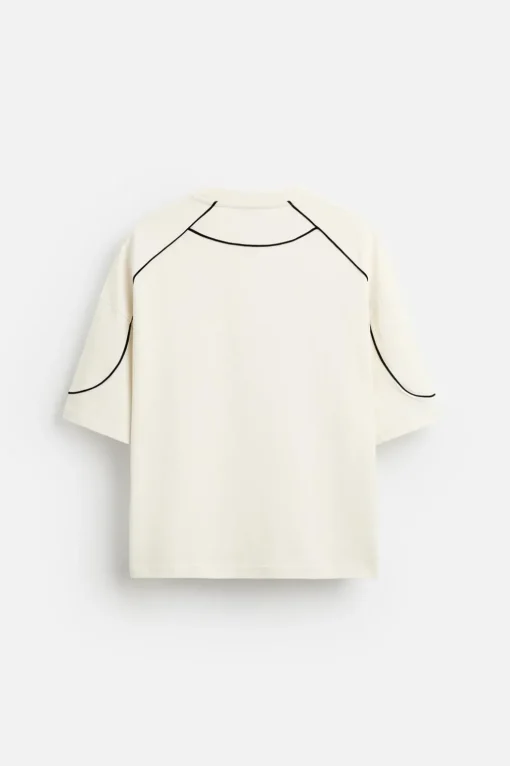 CAMISETA NÚMERO CONTRASTE