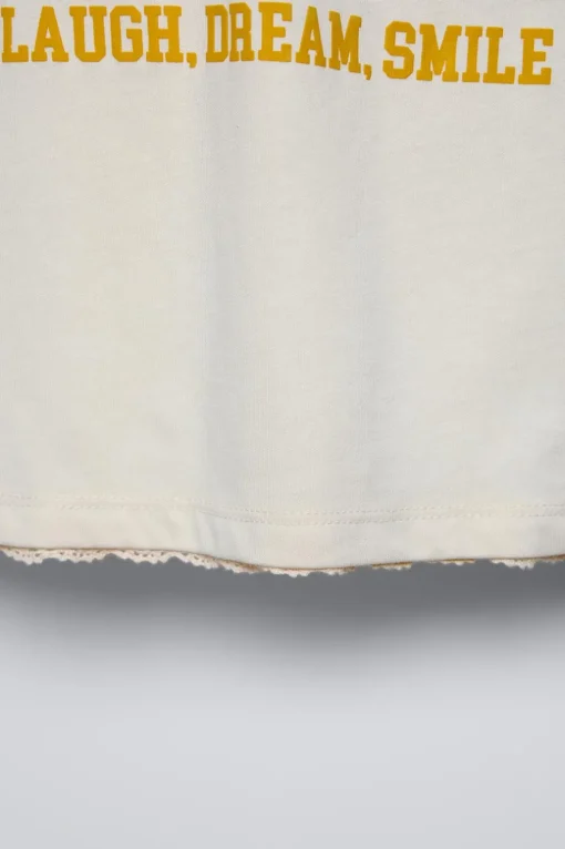 CAMISETA NÚMERO PUNTILLA