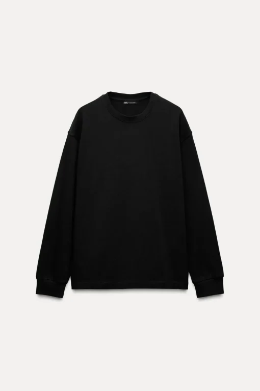 CAMISETA OVERSIZE MANGA LARGA