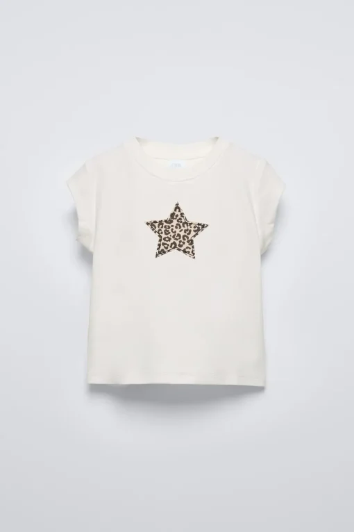 CAMISETA PARCHE ANIMAL PRINT