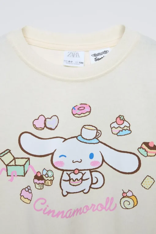 CAMISETA PASTELES CINNAMOROLL © SANRIO