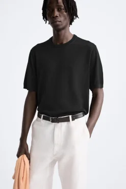 CAMISETA PUNTO ALGODÓN - SEDA