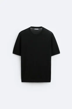 CAMISETA PUNTO ALGODÓN - SEDA