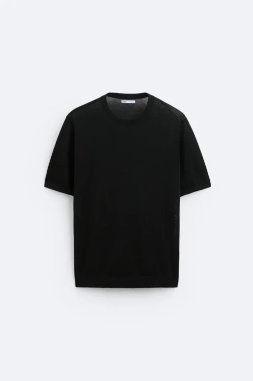CAMISETA PUNTO ALGODÓN - SEDA
