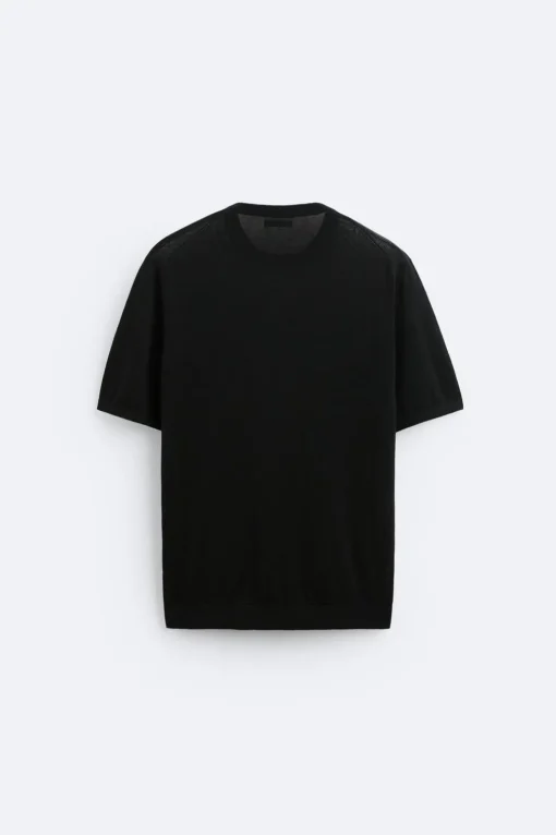 CAMISETA PUNTO ALGODÓN - SEDA