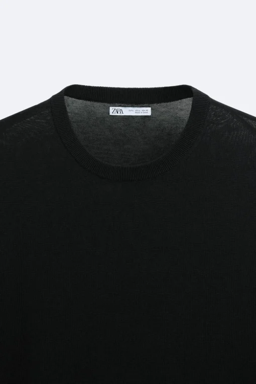 CAMISETA PUNTO ALGODÓN - SEDA