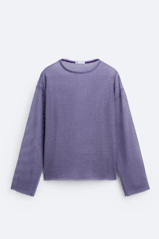 CAMISETA PUNTO CALADO