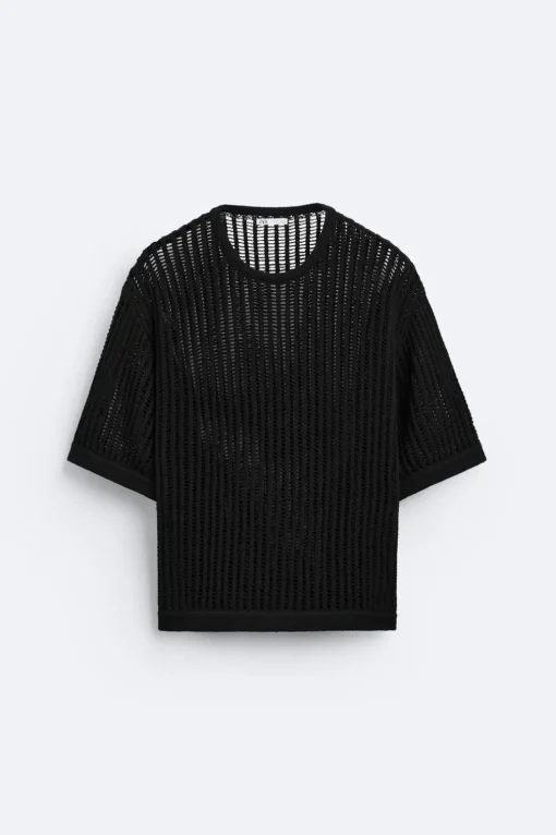 CAMISETA PUNTO CALADO