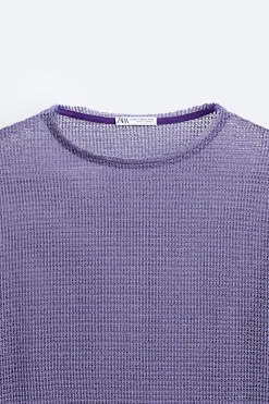 CAMISETA PUNTO CALADO