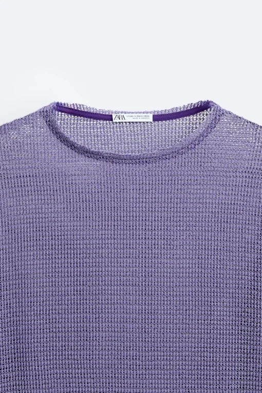 CAMISETA PUNTO CALADO