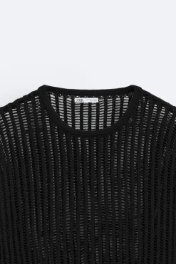 CAMISETA PUNTO CALADO