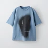 CAMISETA PUNTO ESTAMPADO