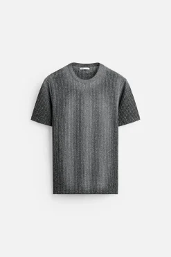 CAMISETA PUNTO ESTAMPADO SPRAY