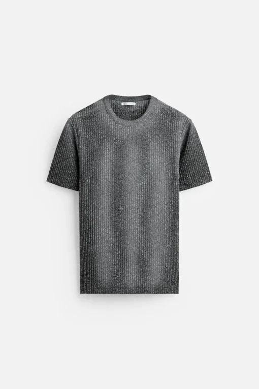 CAMISETA PUNTO ESTAMPADO SPRAY