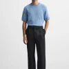 CAMISETA PUNTO JACQUARD IRREGULAR