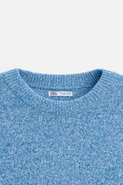 CAMISETA PUNTO JACQUARD IRREGULAR